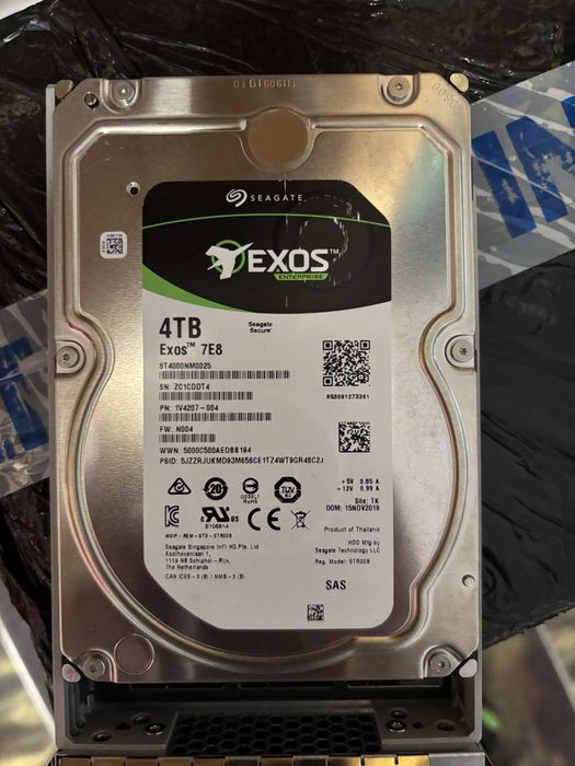 HDD Seagate Exos 4TB SAS 7200rpm