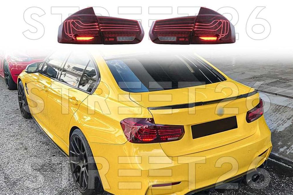 Stopuri LED BMW Seria 3 F30 (2012-2019) Rosu CSL Laser Design Dinamice