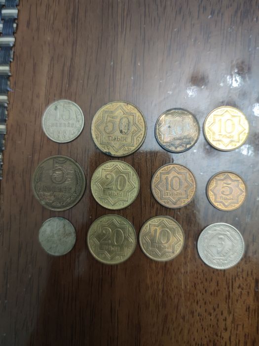 Продам старые монеты Казахстана и СССР