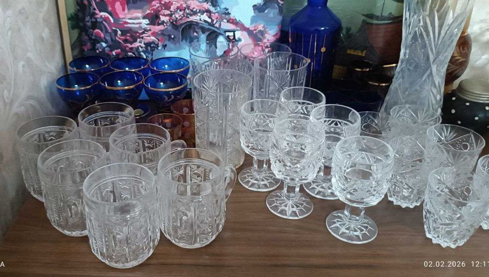 Хрустальная посуда