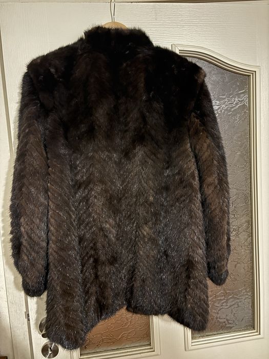 Палто от естествен визон