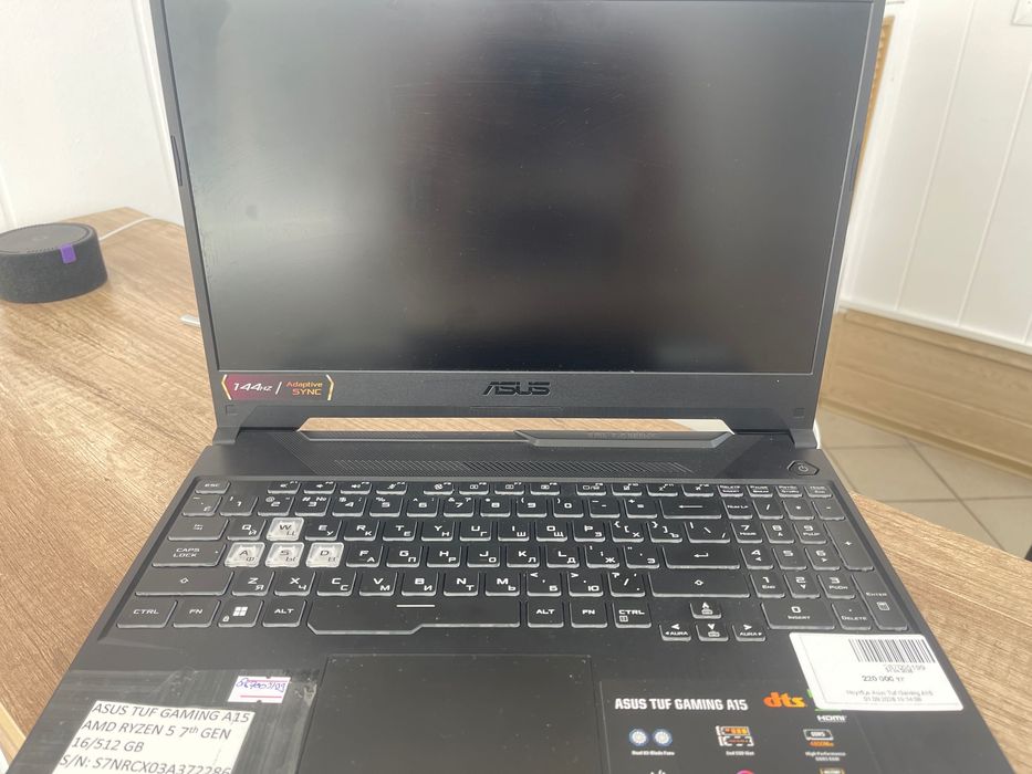 Ноутбук Asus Tuf Gaming A15