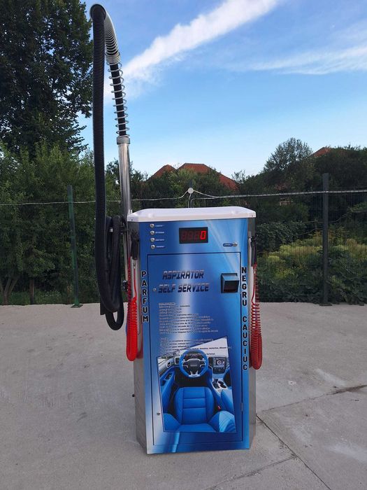 Aspirator self service monofazic/trifazic 2.2 Kw cu programe si lumini
