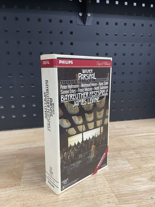 Set 4 casete opera parsifal de richard wagner dirijor james levinte