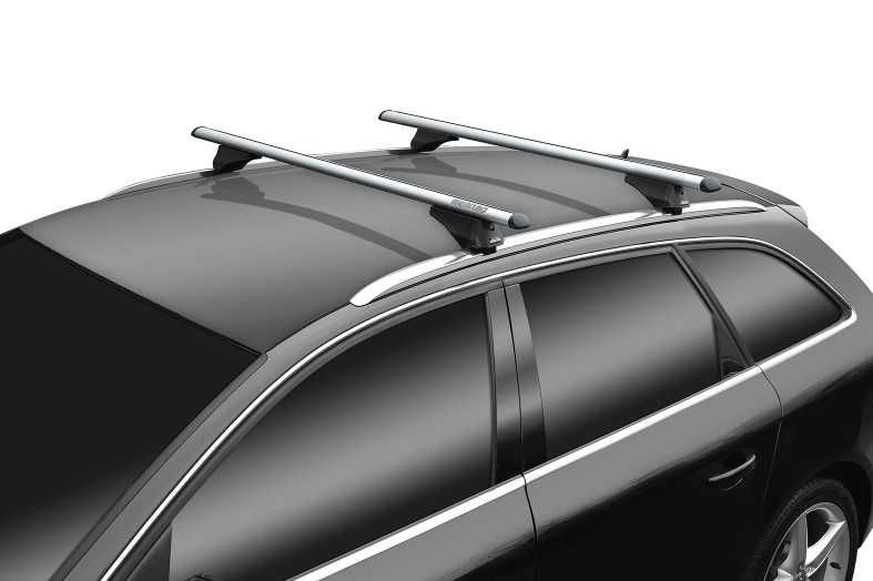 Алуминиеви напречни греди багажник MENABO Tiger Silver 120/135см