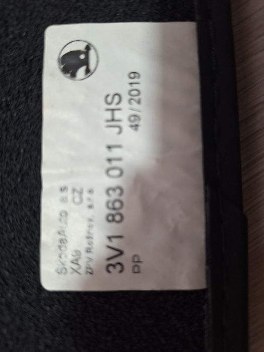 Covorase, presuri originale Skoda Superb III