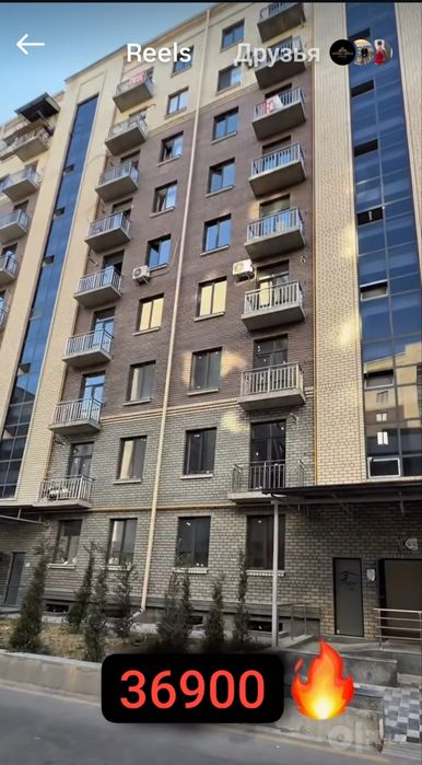 Продаётся квартира 1 ком 7 этаж - 9 
Сергели индекс 
Grin house 
1 ком