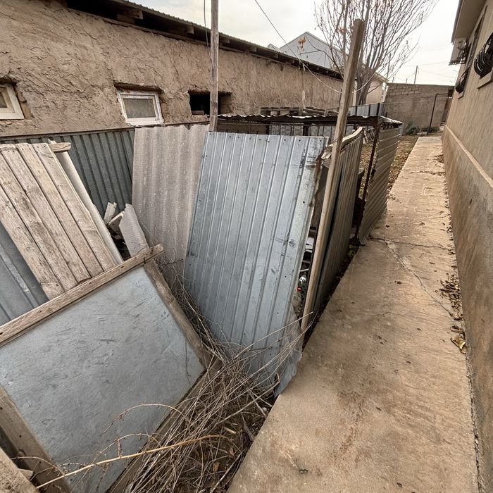 Вальер для собаки, хлам металл дерево