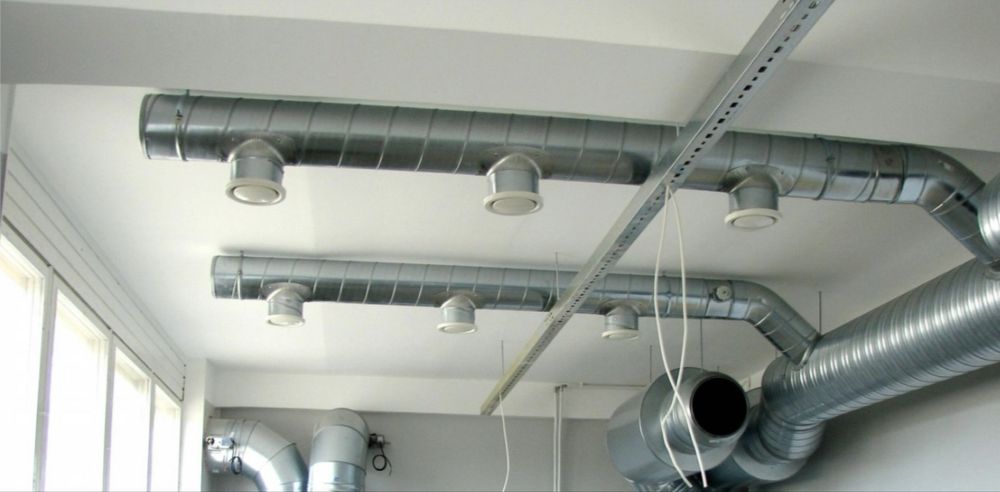 Установка вентиляция