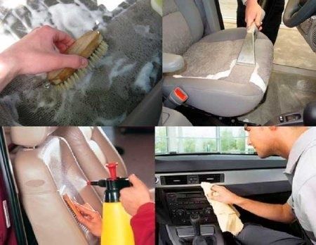 Химчистка авто салон выездь