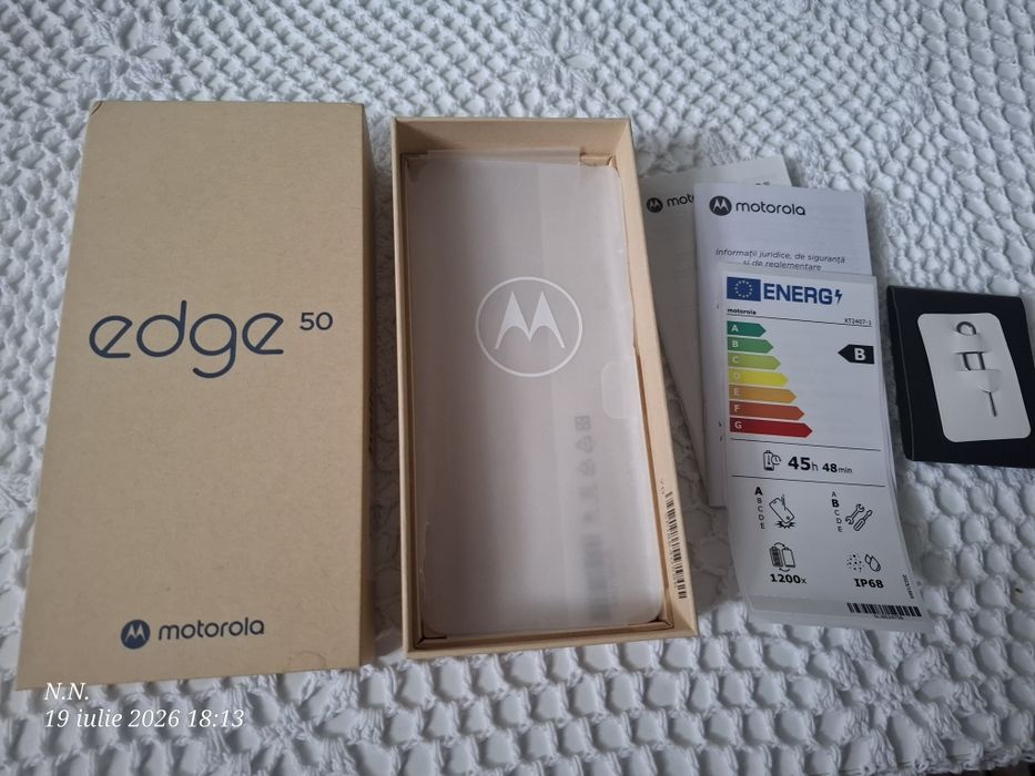 Telefon mobil Motorola Edge 50, Dual SIM, 
Telefonul este in garanție.
Preț 900 lei.
Livrare in Bârlad, sau prin curierat cu plata ramburs.