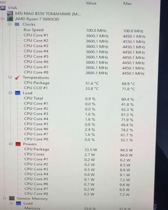 Vand procesor ryzen 7 5800x3d