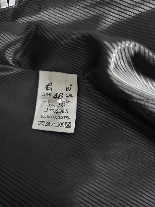 Costum barbati bleumarin