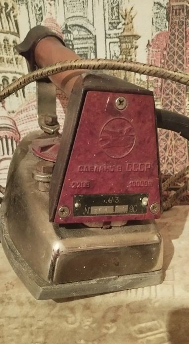 Утюг промышленный СССР