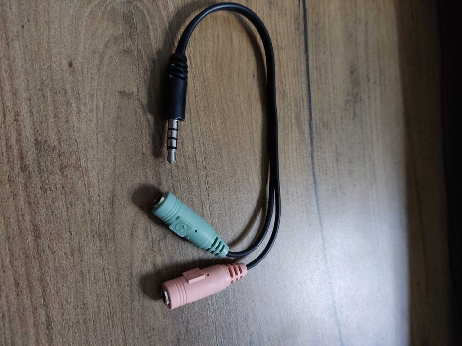 с 3.5 мм на аудио и микрофон |3.5mm jack to audio and mic| аудио карта