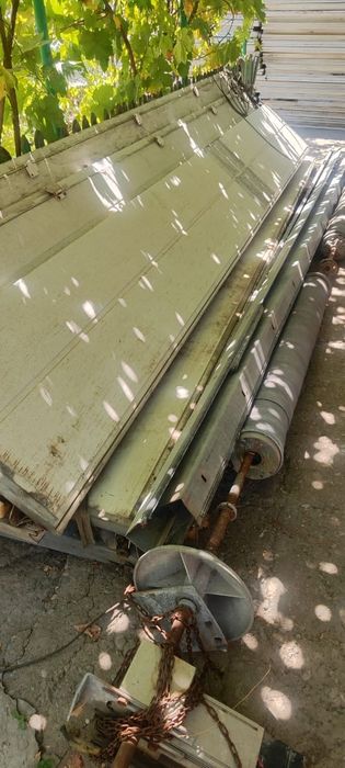 Секционные ворота Б/У в комплекте
