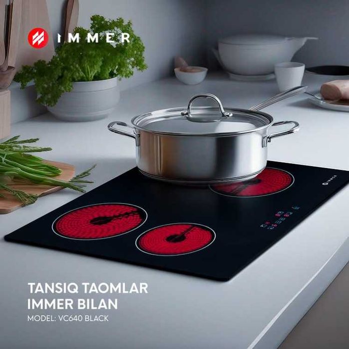 IMMER VC640 Индукционная варочная панель четырьмя конфорками