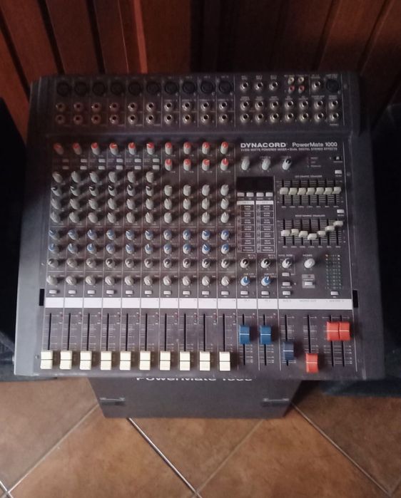 Mixer Dynacord PowerMate 1000 original GERMANIA + Boxe