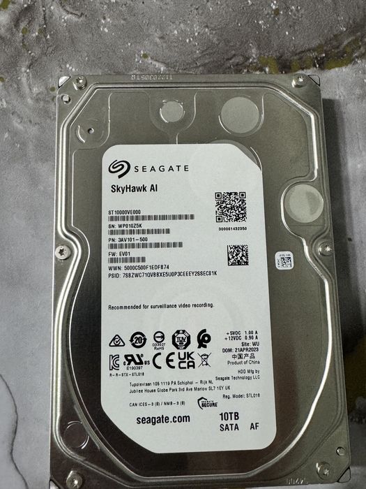 10TB HDD состояние отличное