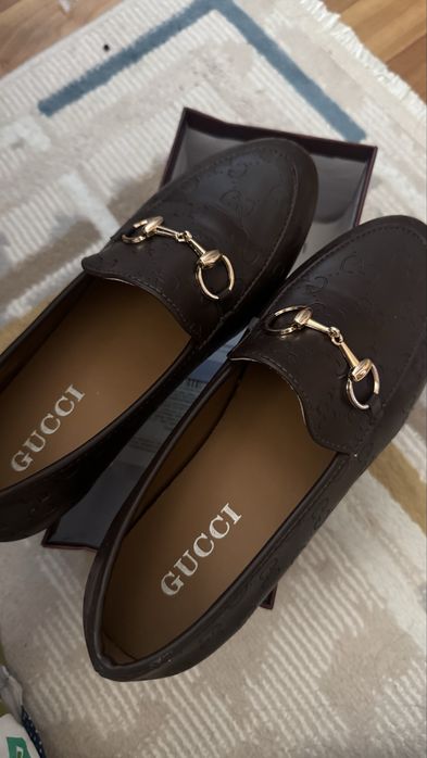 Gucci лоферы, туфли женские