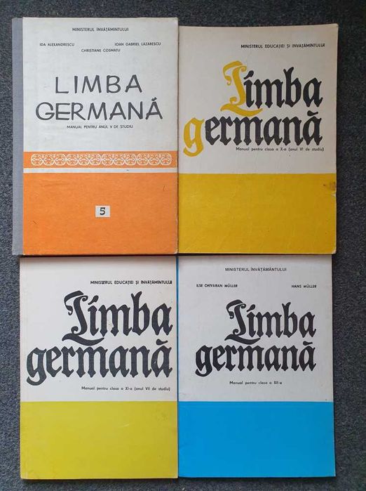 LOT LIMBA GERMANA Manual pentru clasa IX, X, XI, XII - Muller