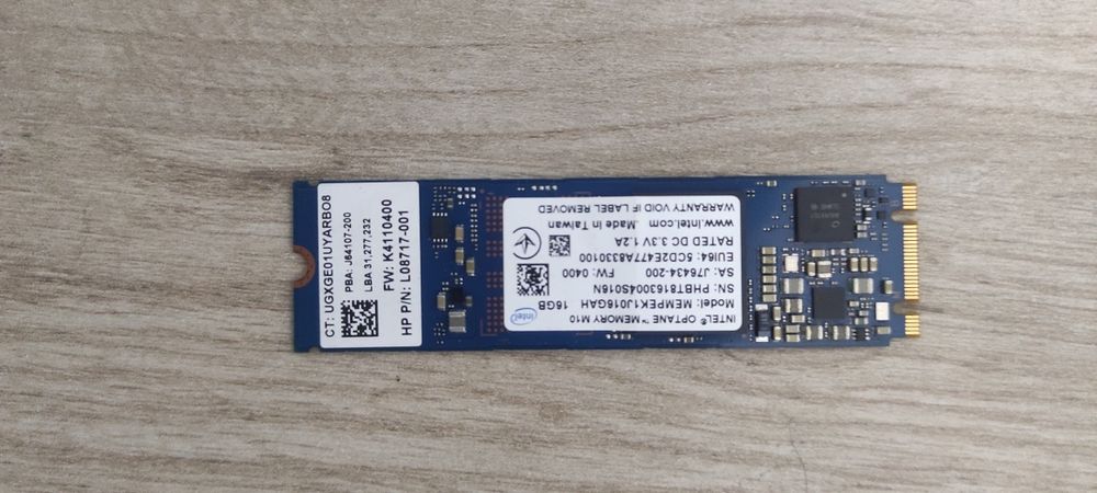 Intel optane memory m10 16gb