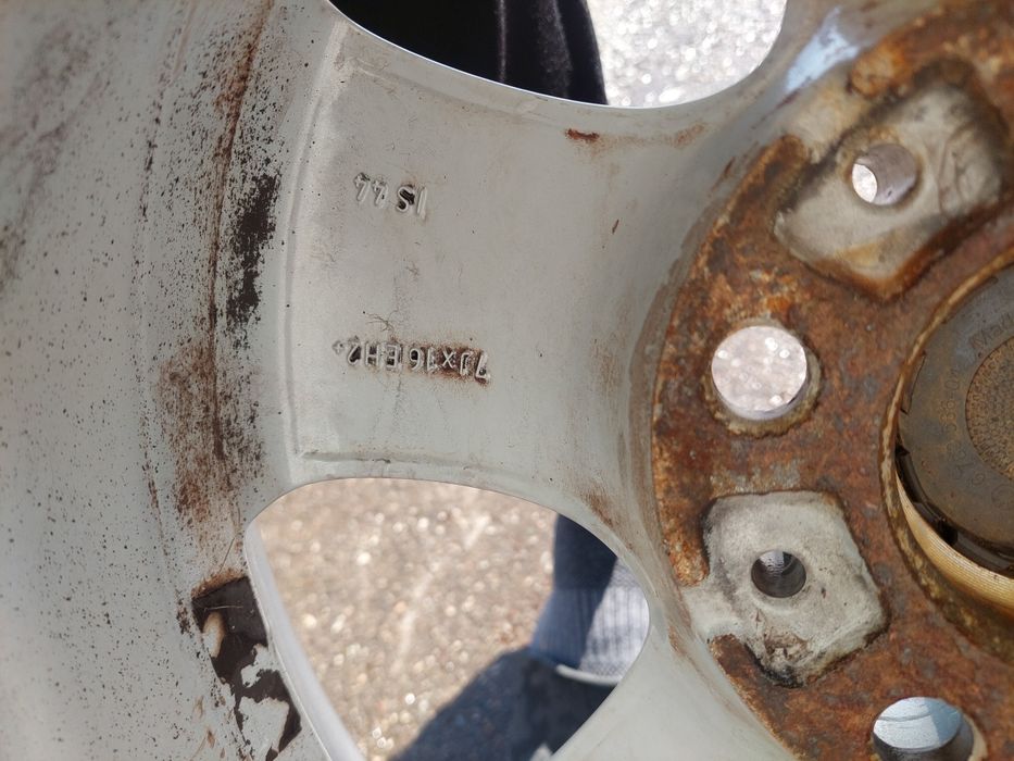 Jante 16' originale Bmw cu anvelope Hankook  205 55 R16