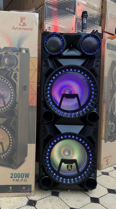 Калонка Караоке Микрафон Bluetooth Aux fleshka