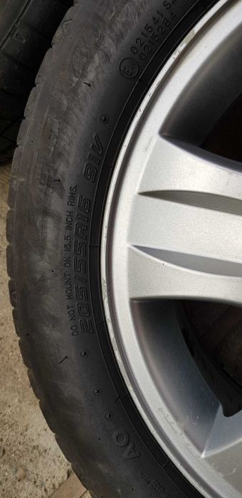 Roți de vară cu jante orig. Ford 5x108 16, 6,5jx16, Falken 205/55/R16