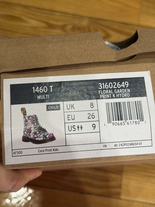 Детские ботинки Dr Martens