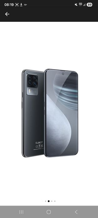 Telefon mobil CUBOT X50, Dual SIM, 256GB, 8GB RAM, 4G, Negru