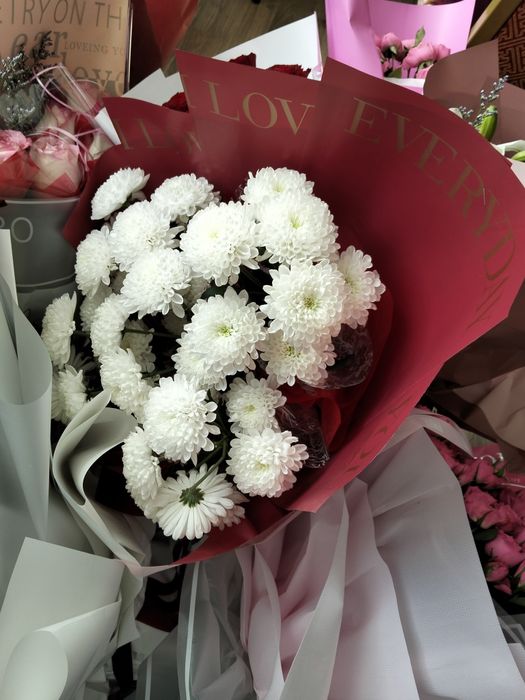 Цветы 20 букет бар ар турлі