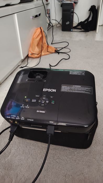 Videoproiector Epson H475b Negru