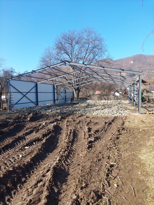 Hala metalica 240mp 12x20x3 și structurii metalicealte dimensiuni