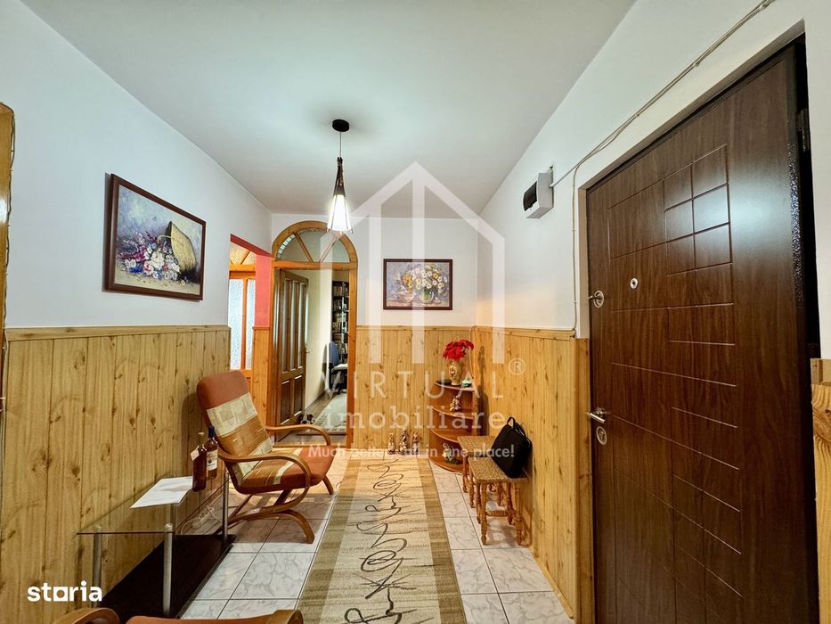Apartament decomandat cu 3 camere, 55mp utili, pivnita, Valea Aauri