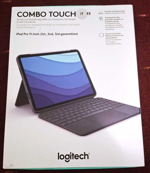 Logitech Combo Touch F. IPAD PRO11-Inch/1ST 2ND 3RD Generation
