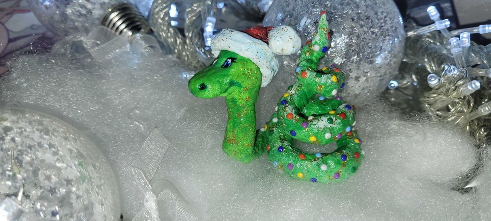 Коллекционные ёлочные игрушки из ваты