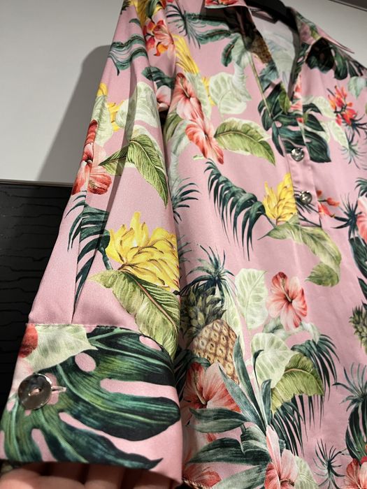 Camasa cu imprimeu exotic