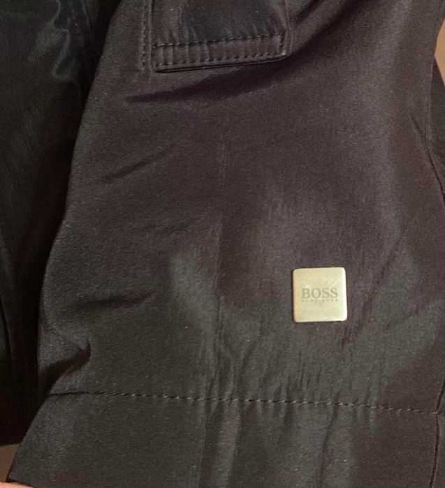 Мъжко яке Сако Hugo Boss Без качулка Официално Черно, М