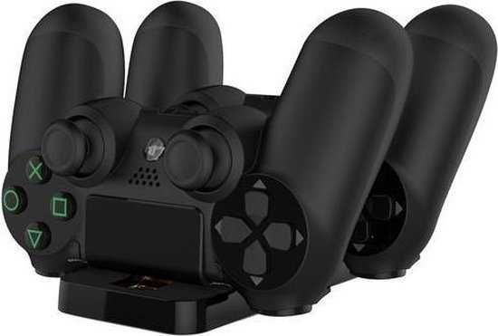 Двойна докинг станция за PS4/ 3 контролери от Бателтрон