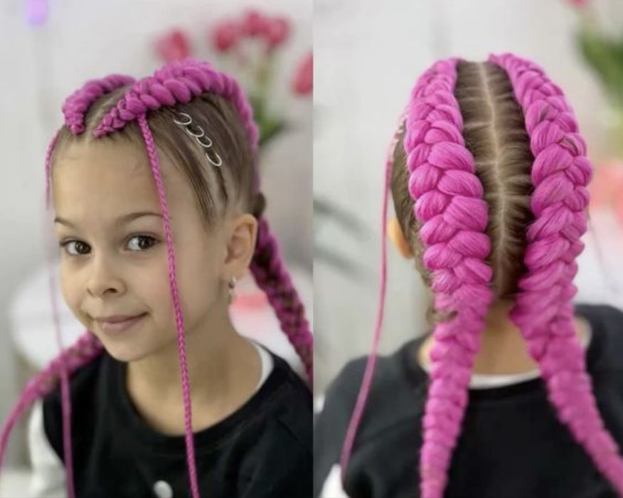 Împletituri afro și codițe colorate – look perfect pentru vară!