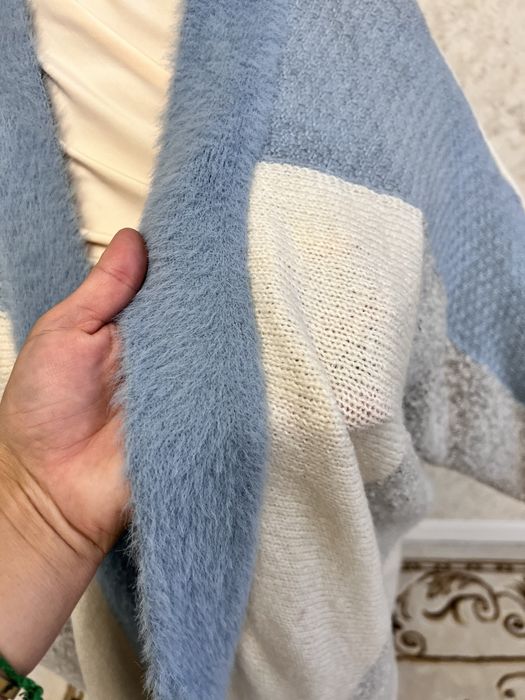 Теплый кардиган, красивый