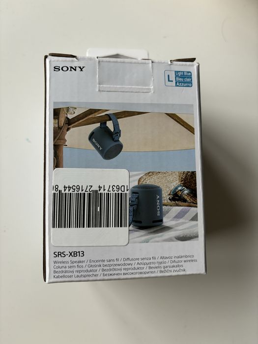 Преносима bluetooth колонка Sony SRS-XB13