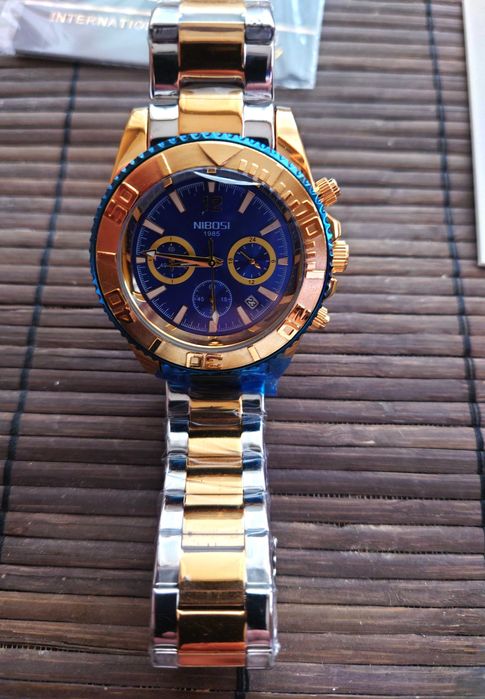 Мъжки луксозен кварцов часовник