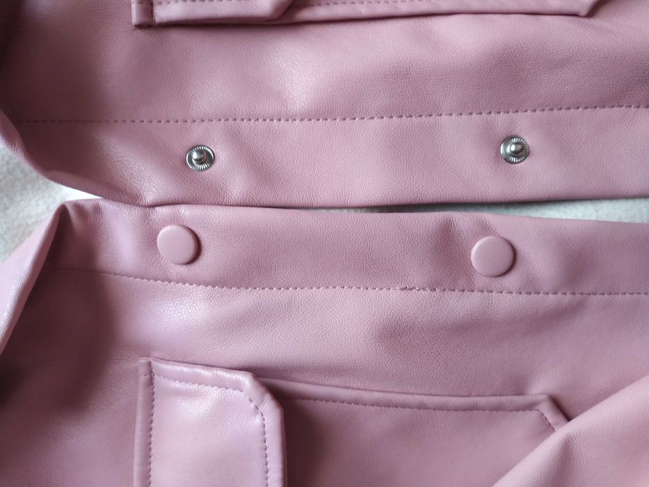 Кожаная куртка рубашка для девочки