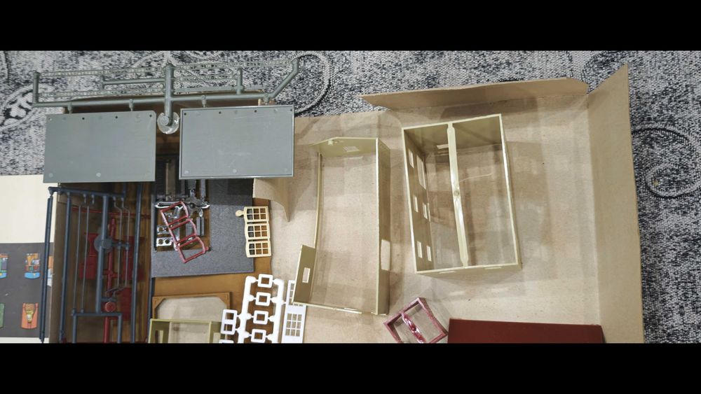 Ж.П гара Wachstadt H0 1:87