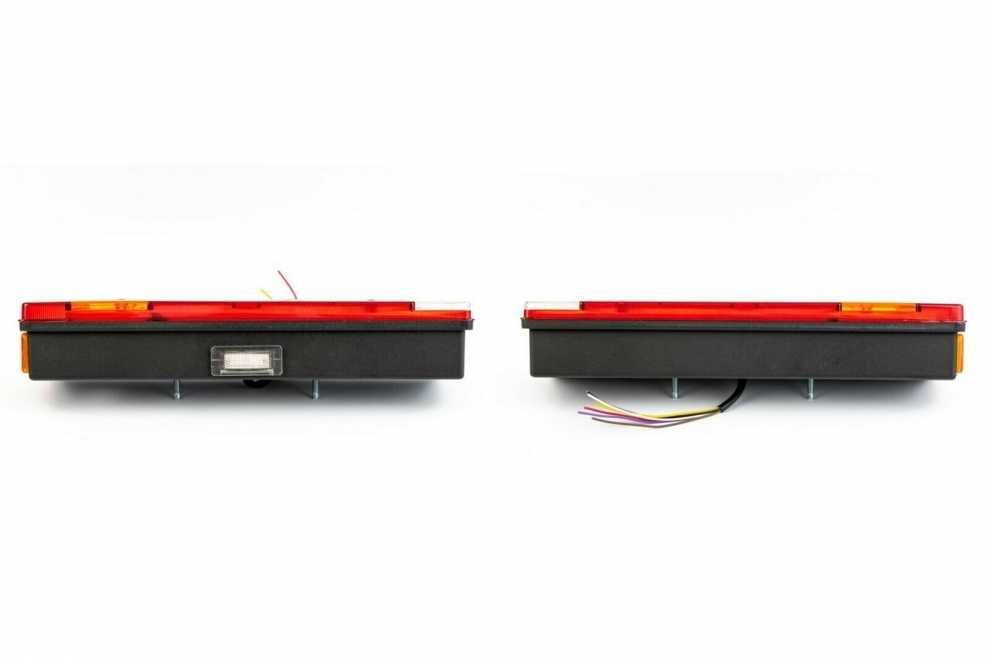 Комплект стопове 46 см 12V-24V 8 функции за камион и ремарке с крушки