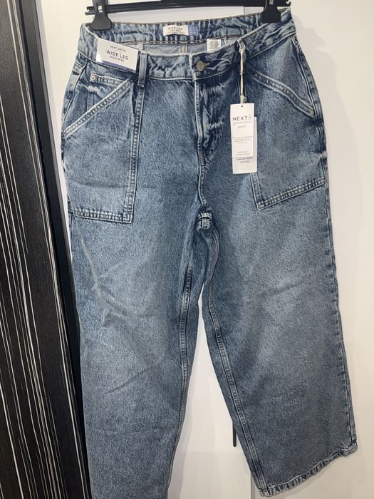 Дънки Next широк крачол 42 номер