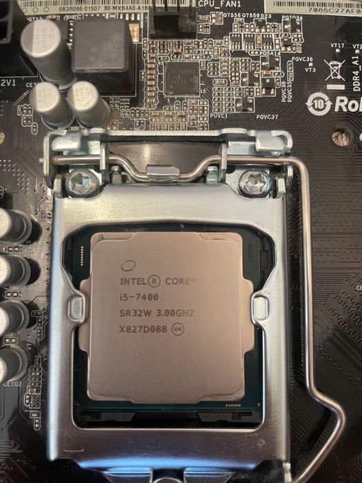 H110M‑DVS + i5‑7400 + 2х8 ОЗУ + кулер Deepcool + корпус в подарок