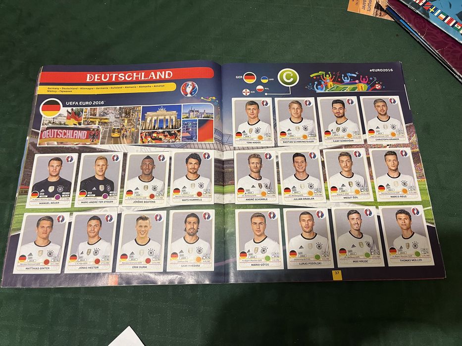 Албум Panini Euro 2016